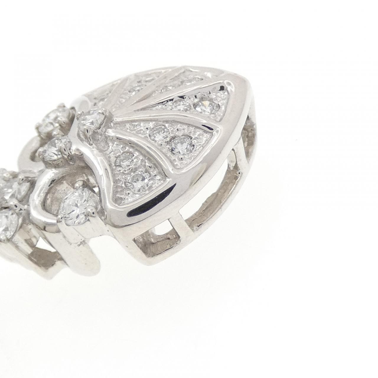 K18WG ルチルクオーツ ペンダント 67.92CT