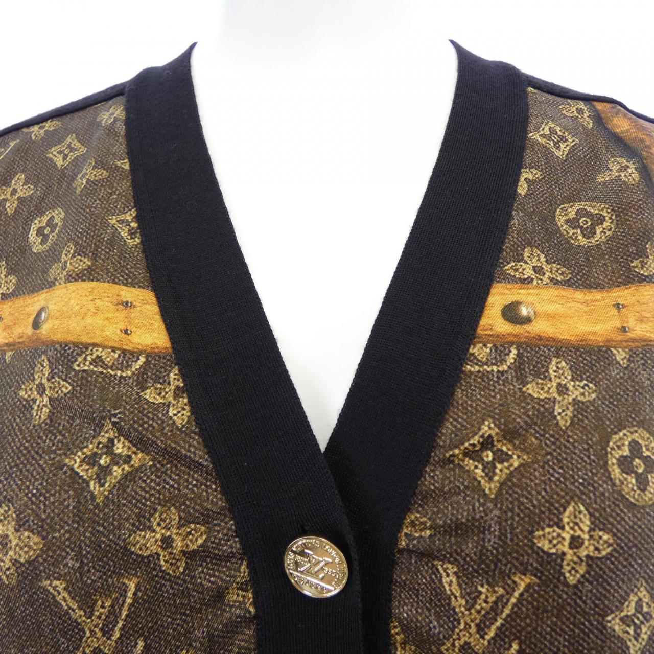 ルイヴィトン LOUIS VUITTON モノグラム タイムトランク FFKC64IPZ カーディガン