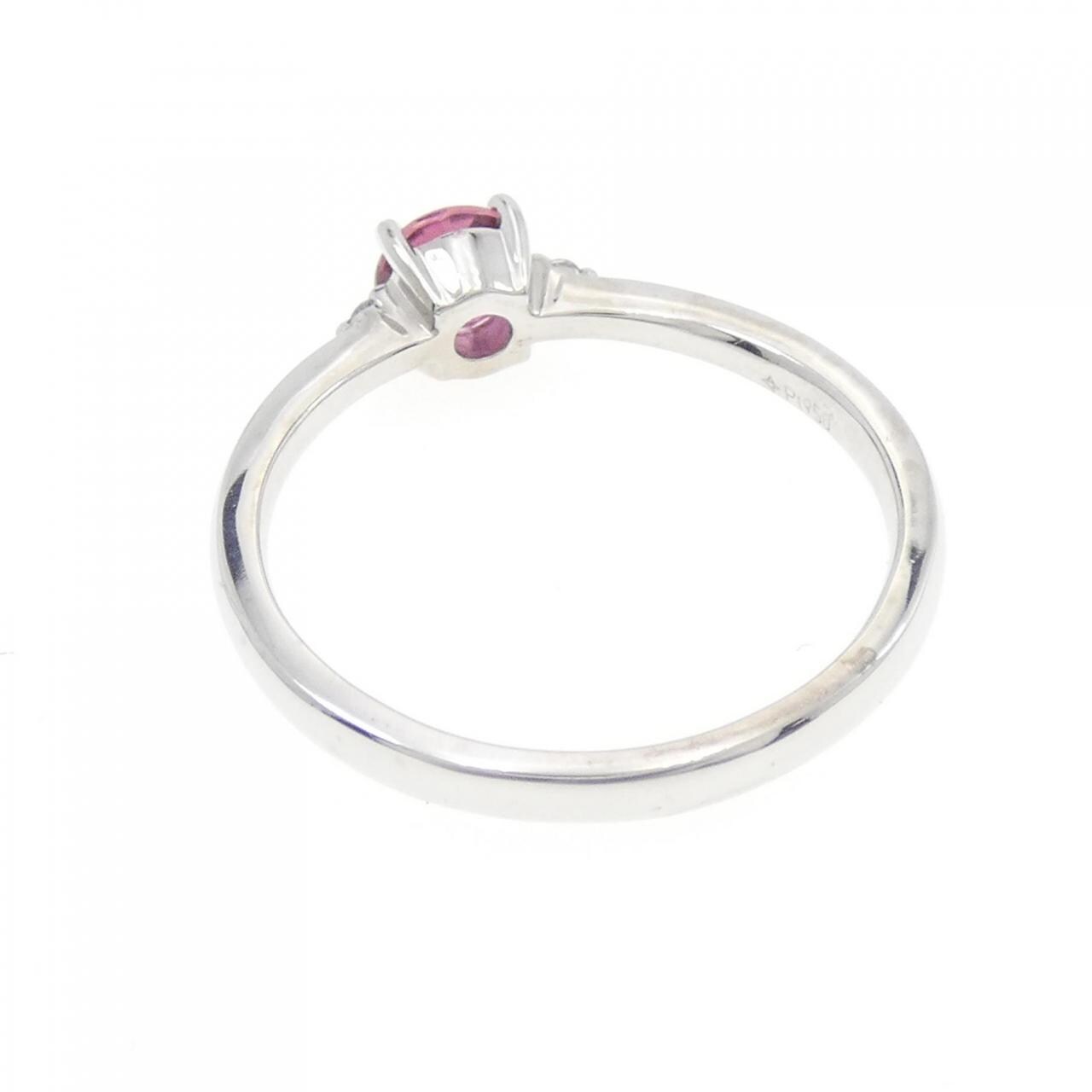 PT Tourmaline Ring 0.30CT