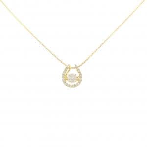 K18YG ダイヤモンド ネックレス 0.20CT