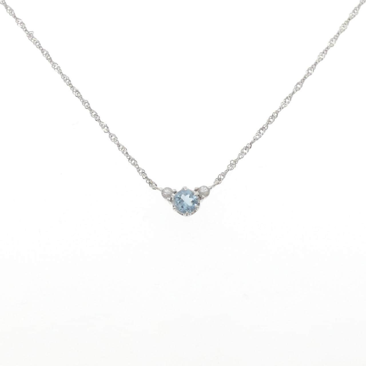 PT900/PT850 アクアマリン ネックレス