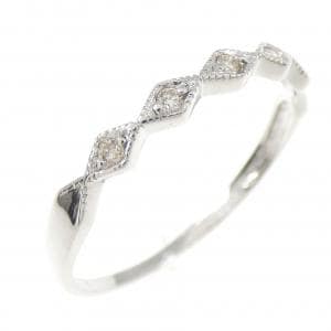 K10WG ダイヤモンド リング 0.05CT