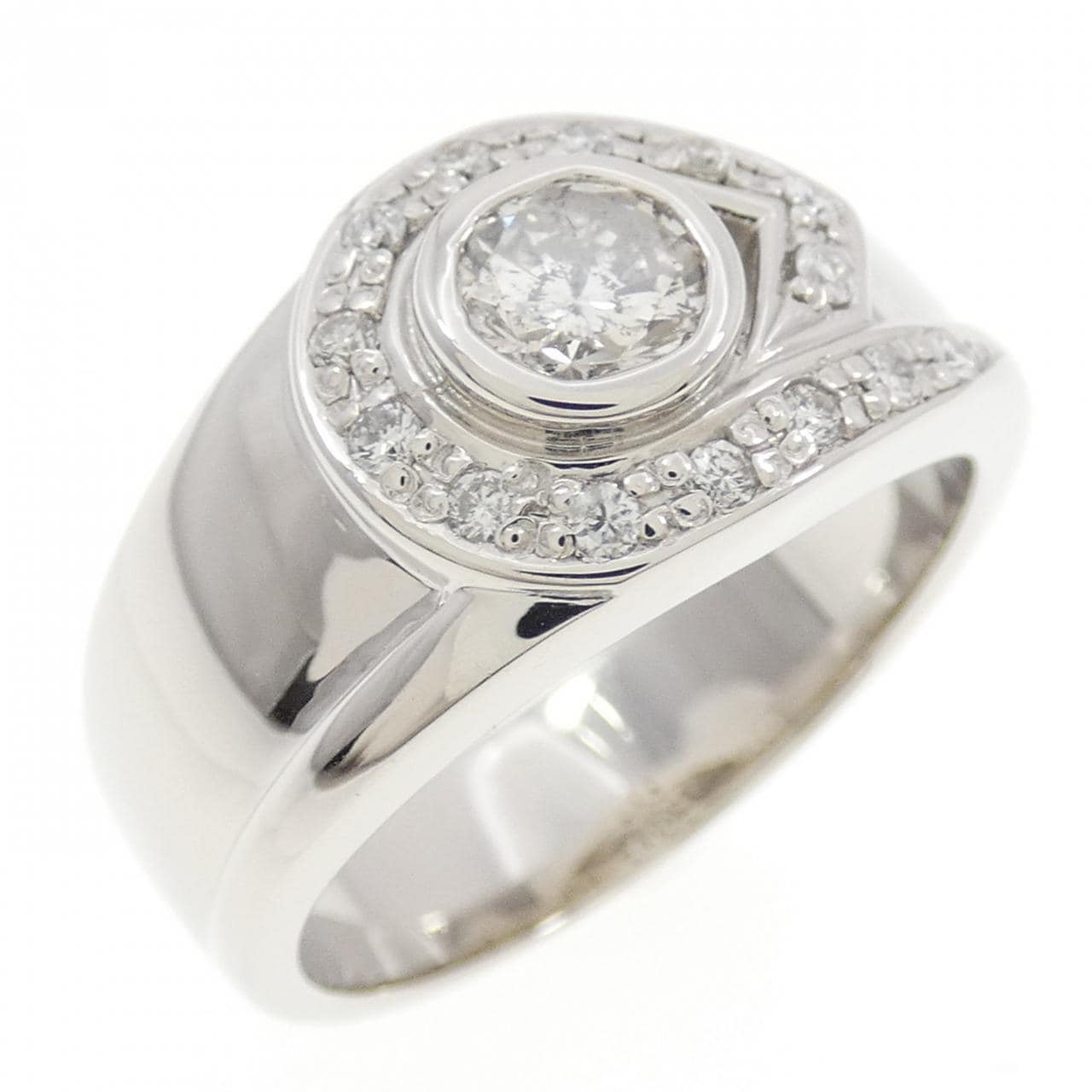 PT900 ダイヤモンド リング 0.508CT