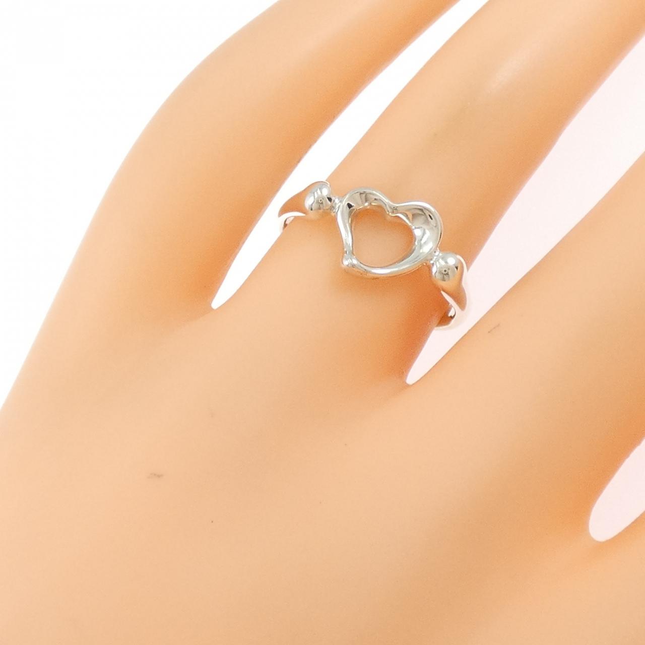 ティファニー オープンハート リング