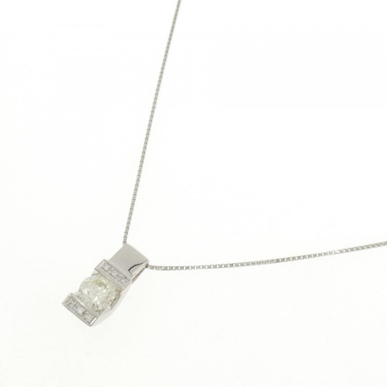 PT900/PT850 ダイヤモンド ネックレス 0.701CT