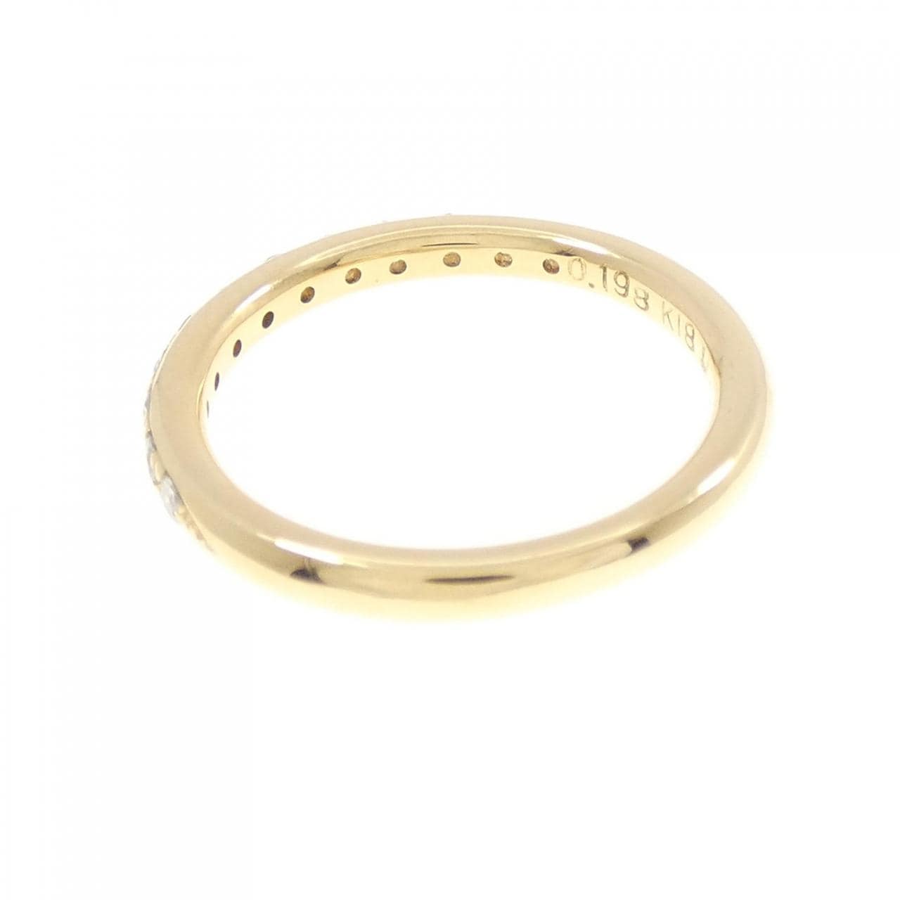 K18YG ダイヤモンド リング 0.198CT