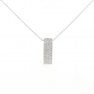 K14WG ダイヤモンド ネックレス 0.20CT