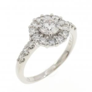 PT900 ダイヤモンド リング 0.266CT J SI1 EXT H&C