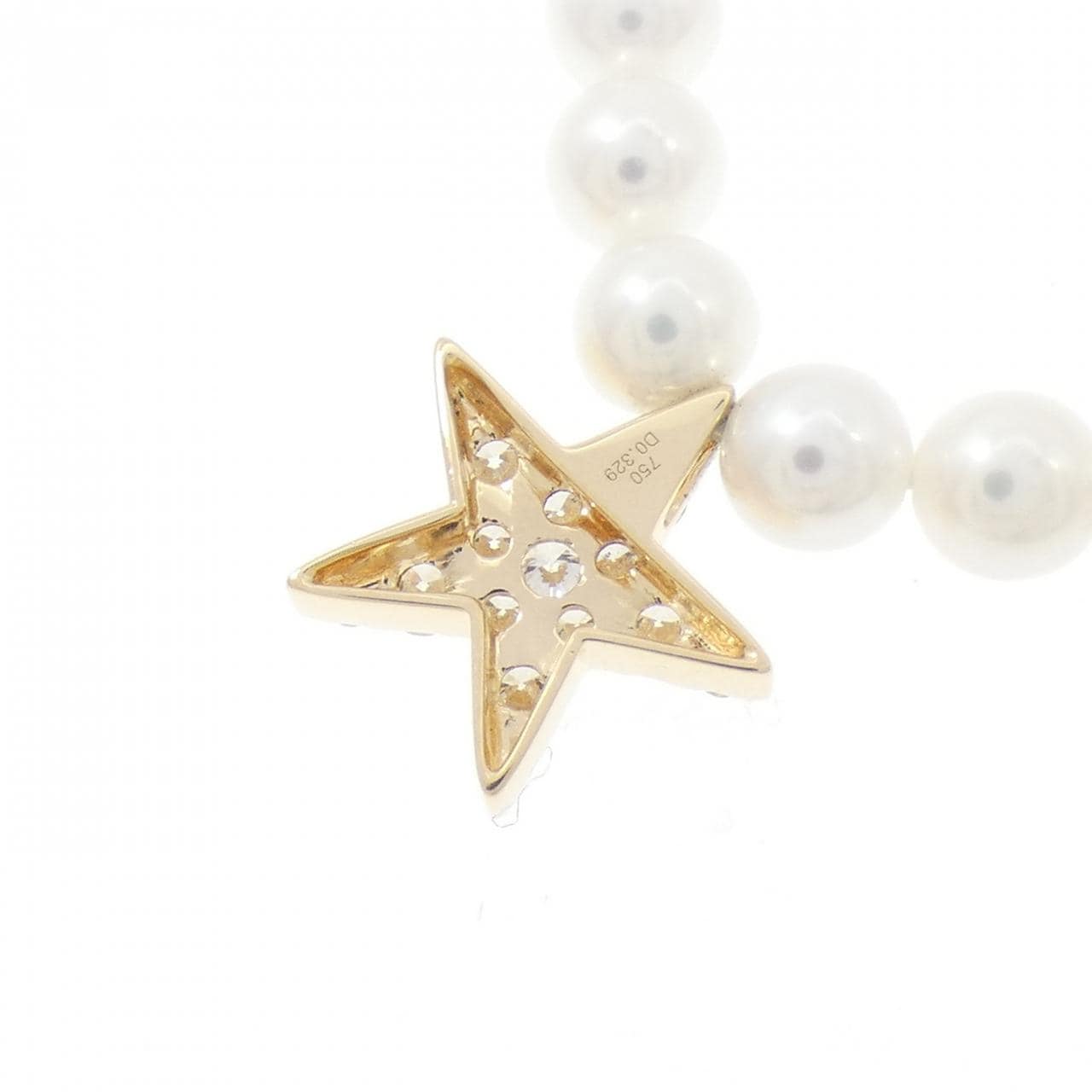 750YG/*明星淡水珍珠項鏈