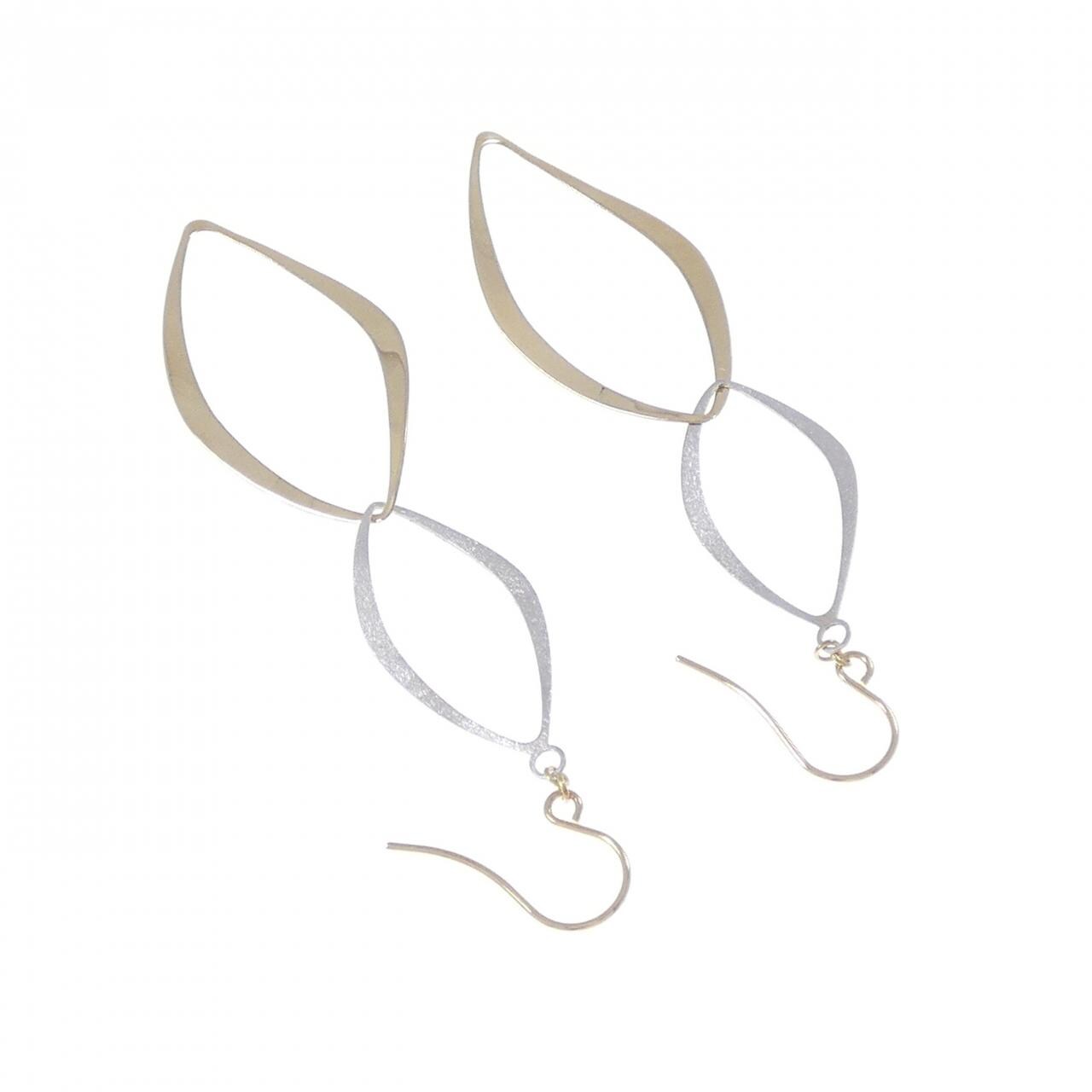 K18YG/K18WG ピアス