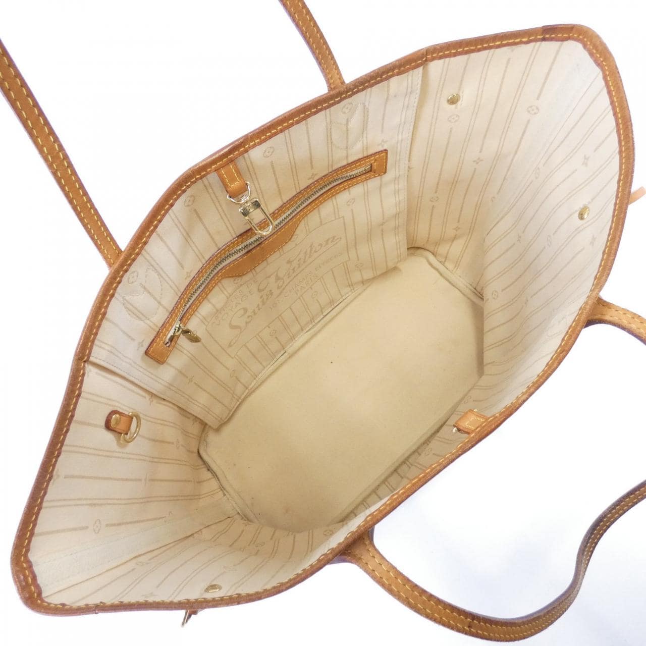 ルイヴィトン ダミエ アズール ネヴァーフル MM N51107 バッグ