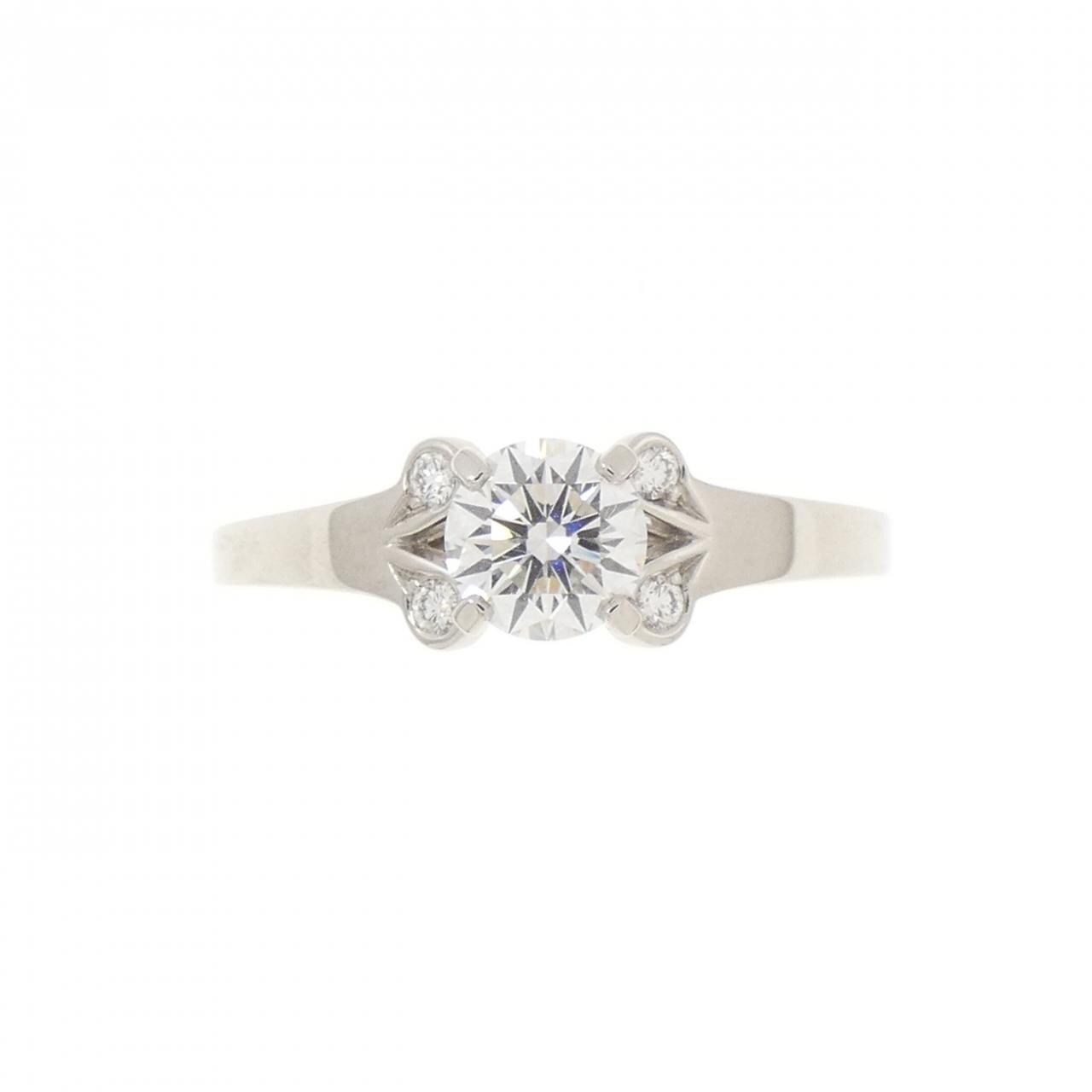 カルティエ バレリーナ リング 0.45CT E IF EXT