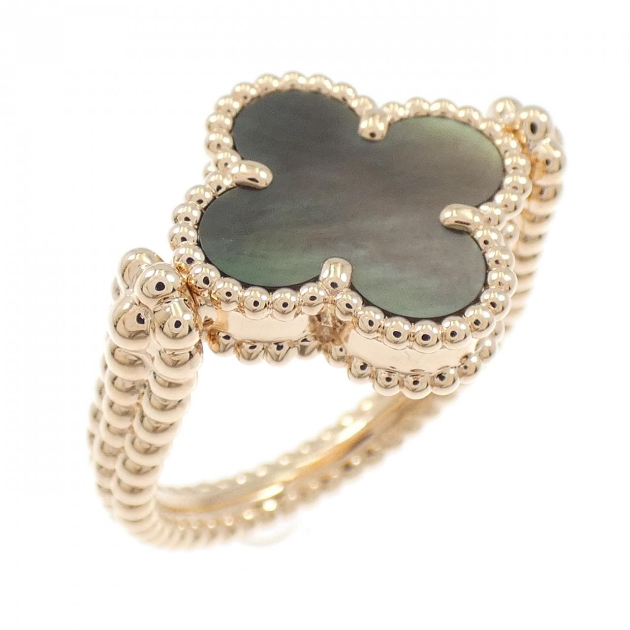 ヴァンクリーフ&アーペル ヴィンテージアルハンブラ リバーシブル リング