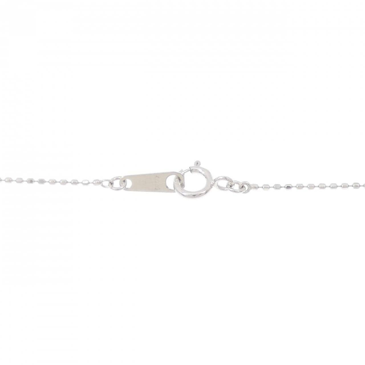 K10WG カラーストーン ネックレス