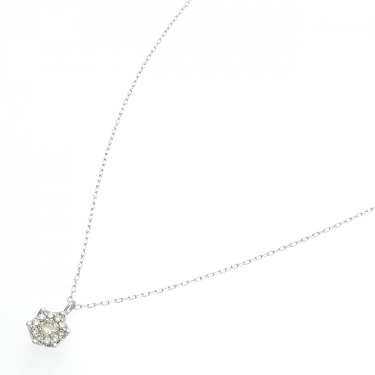 PT900/PT850 ダイヤモンド ネックレス 0.31CT
