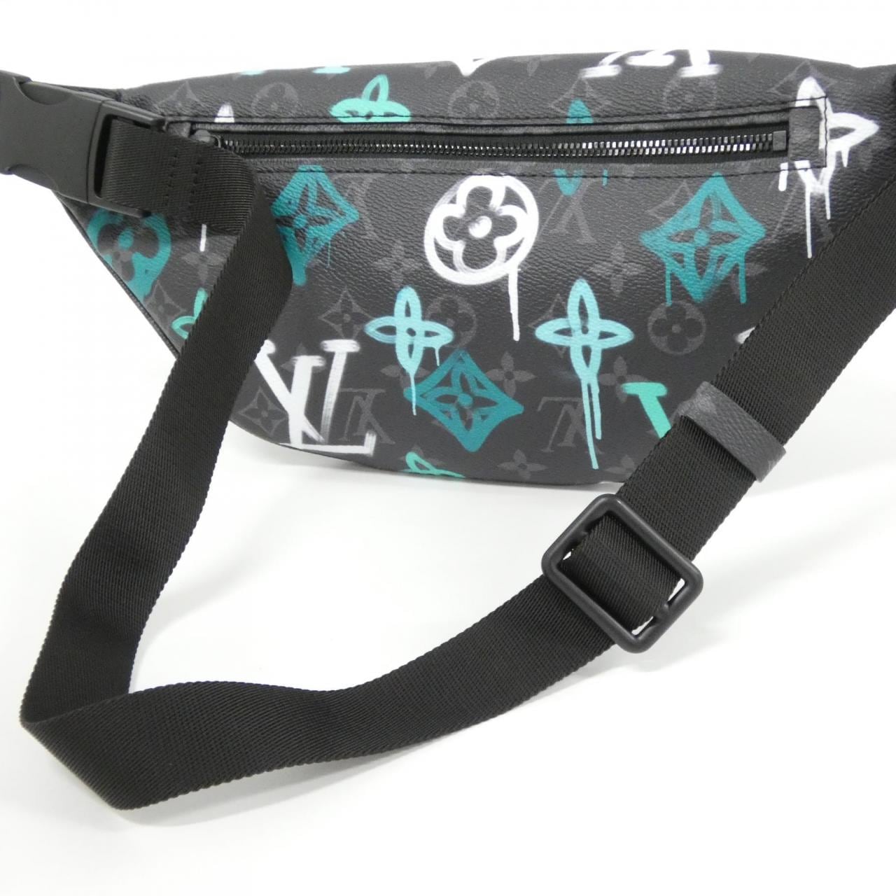 ルイヴィトン モノグラム エクリプス(LVグラフィティ ディスカバリー バムバッグ PM M21397 ショルダーバッグ