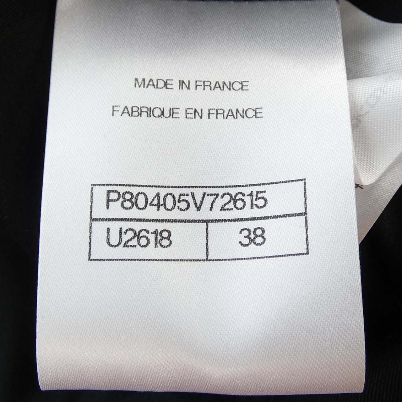 シャネル CHANEL LOOK12 P80405V72615 25B ノーカラージャケット