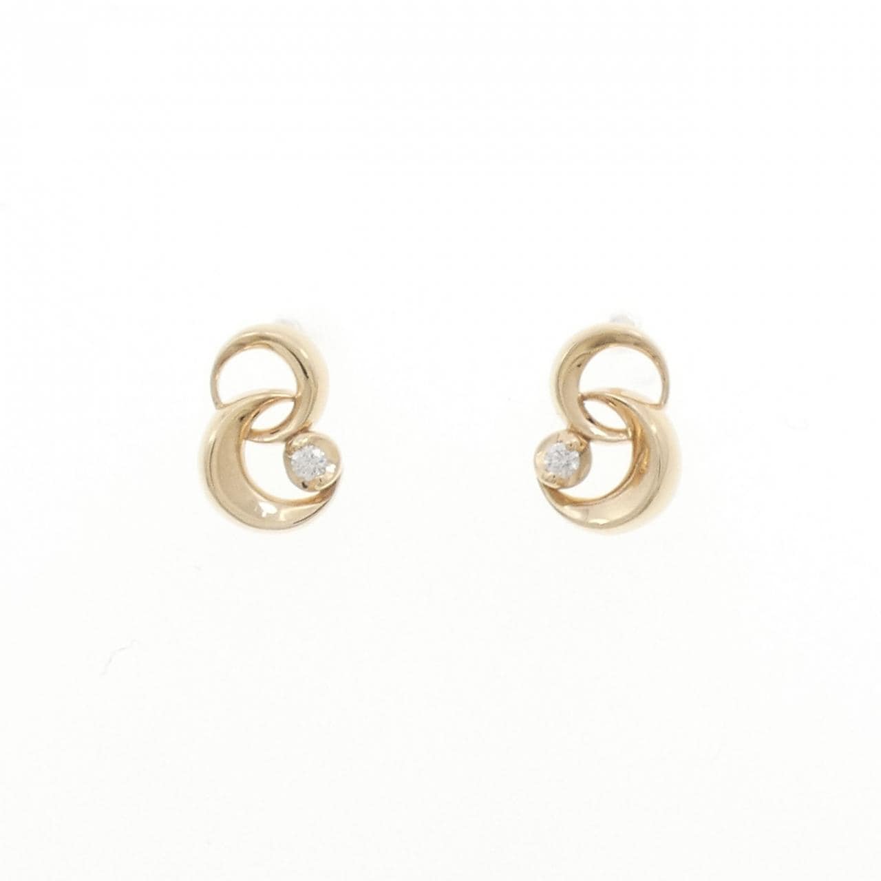 スタージュエリー ダイヤモンド ピアス 0.02CT