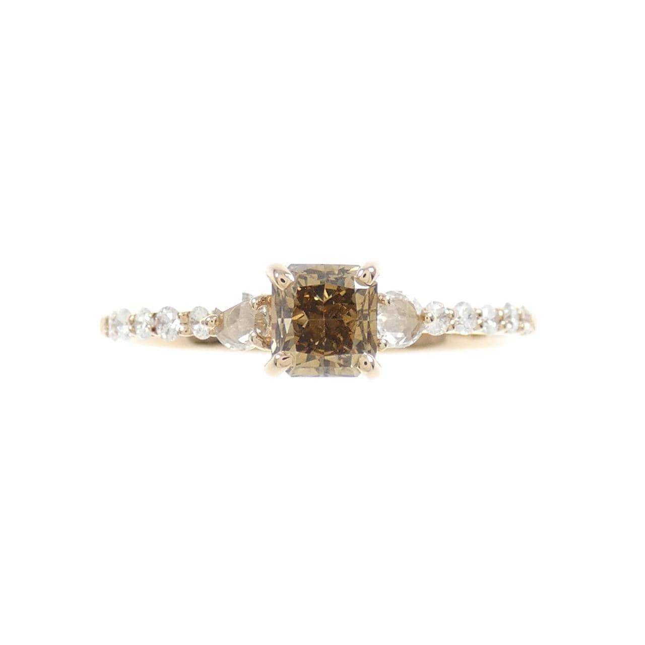 K18PG ダイヤモンド リング 0.52CT