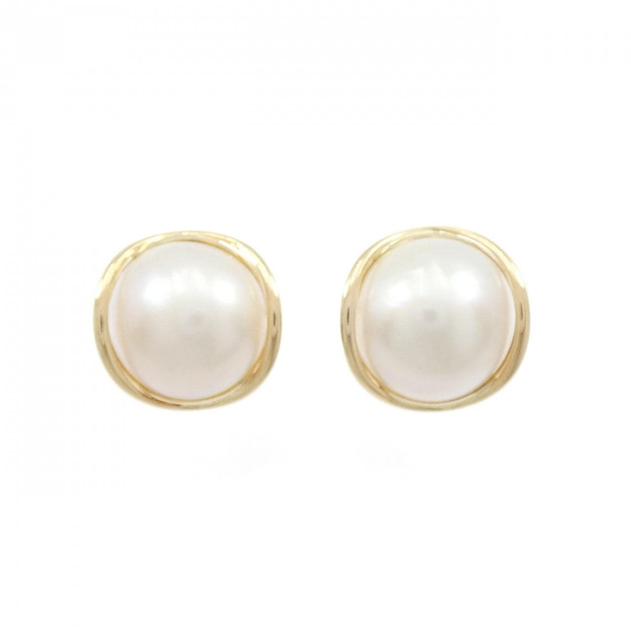 K18YG マベパール イヤリング