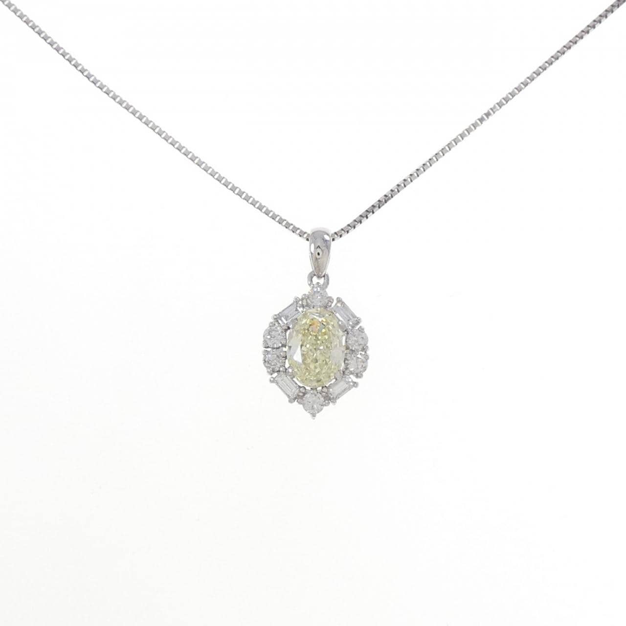 PT900/PT850 ダイヤモンド ネックレス 0.702CT