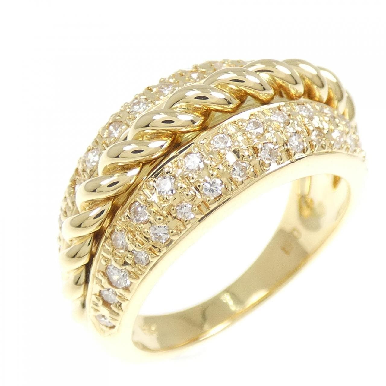 K18YG ダイヤモンド リング 0.51CT