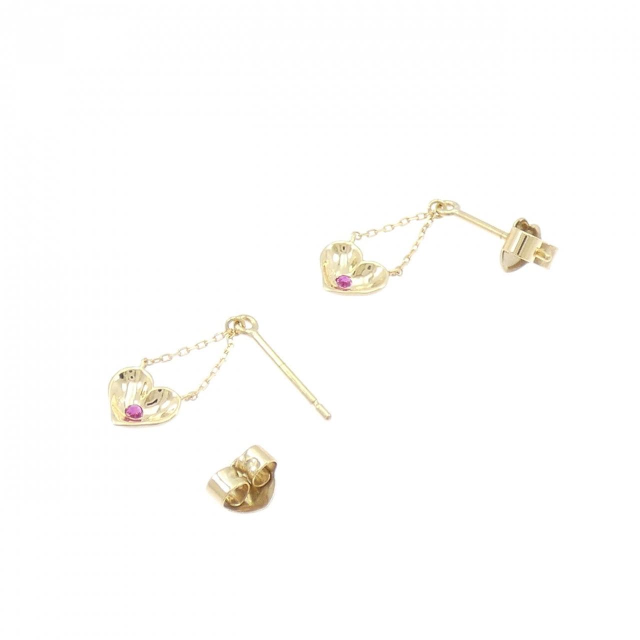 スタージュエリー ルビー ピアス