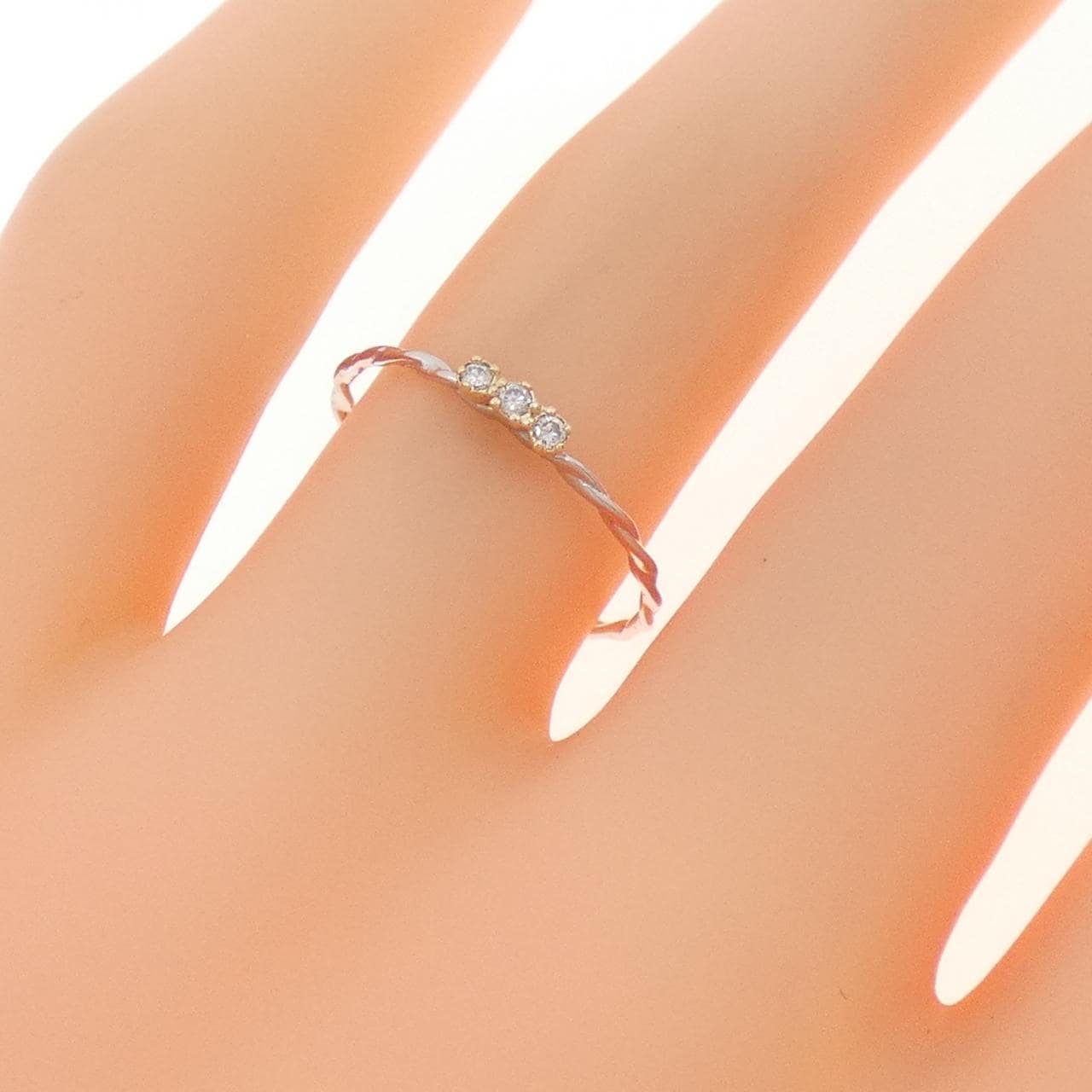 K10WG/K10YG ダイヤモンド リング