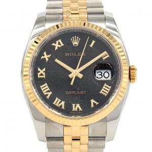 ロレックス デイトジャスト 116233 SSxYG 自動巻 ランダム番
