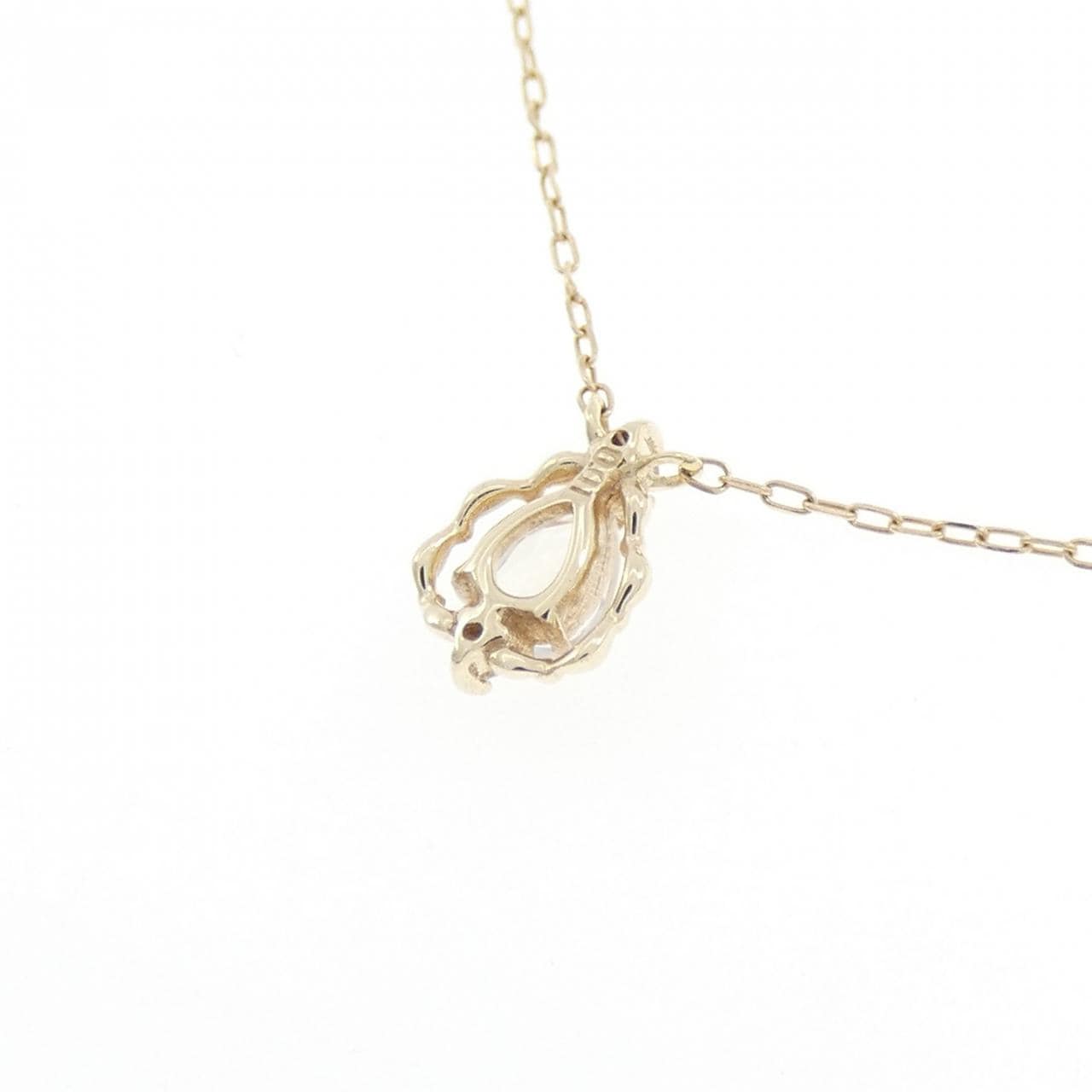 K10YG ムーンストーン ネックレス