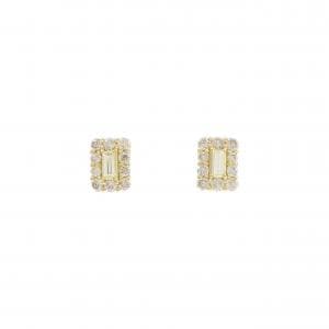 【新品】K18YG ダイヤモンド ピアス 0.60CT