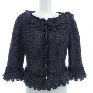 シャネル CHANEL ノーカラージャケット