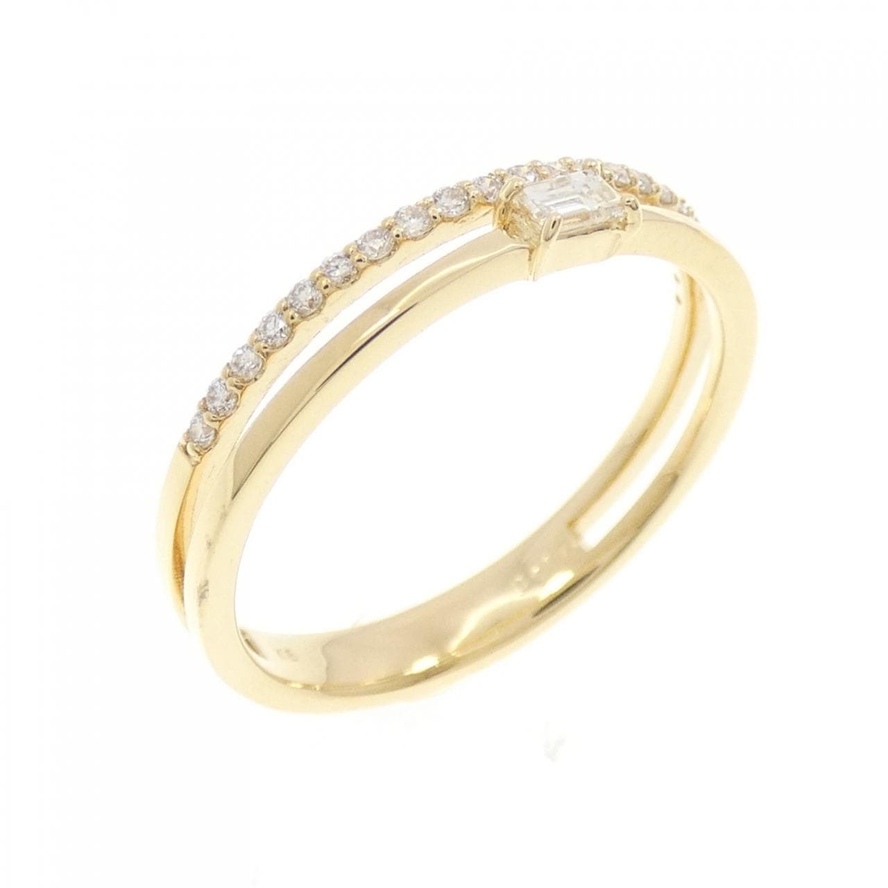 【新品】K18YG ダイヤモンド リング 0.17CT