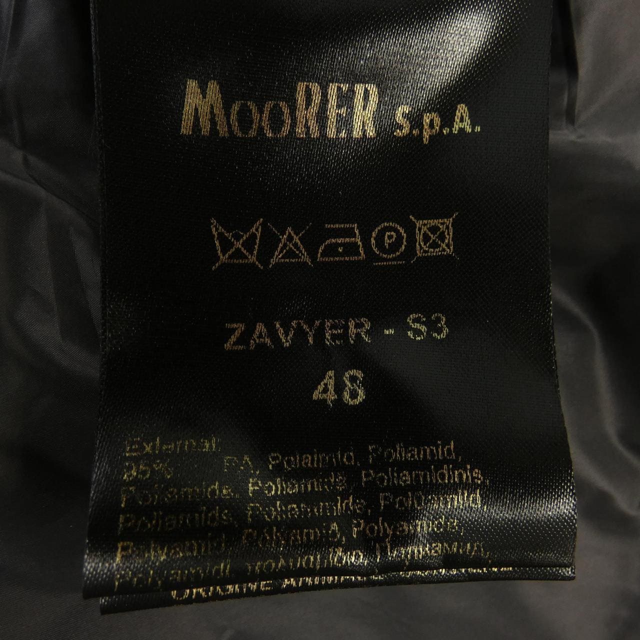 穆雷MOORERZAVYER-S3羽绒服