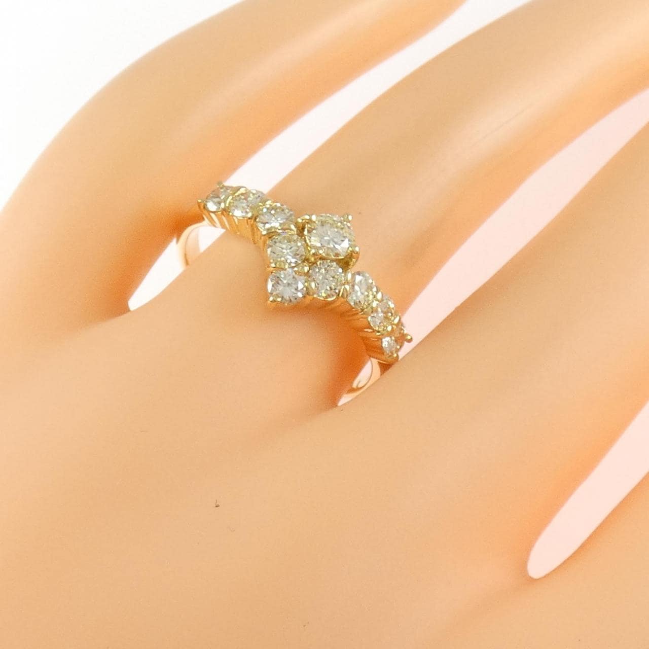 K18YG ダイヤモンド リング 1.00CT