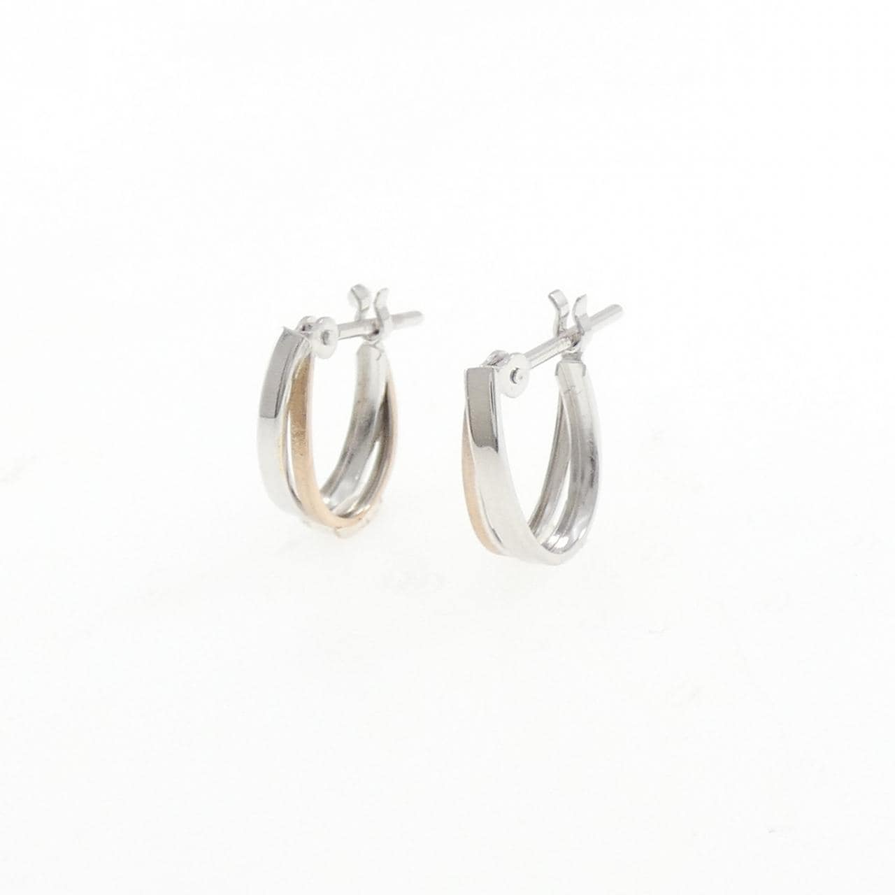 K14WG/K18PG ピアス