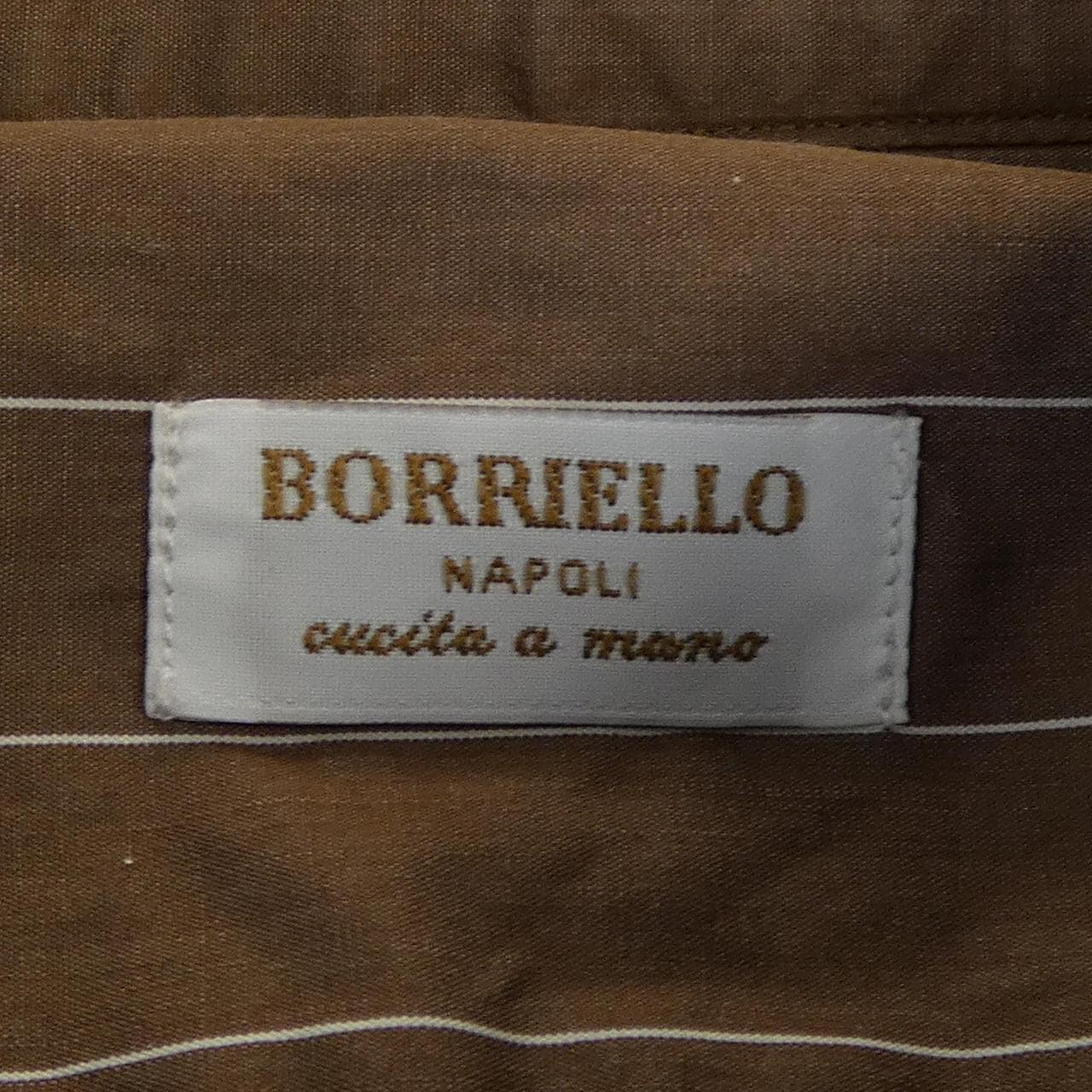 ボリエロ BORRIELLO 11016-BA S／Sシャツ