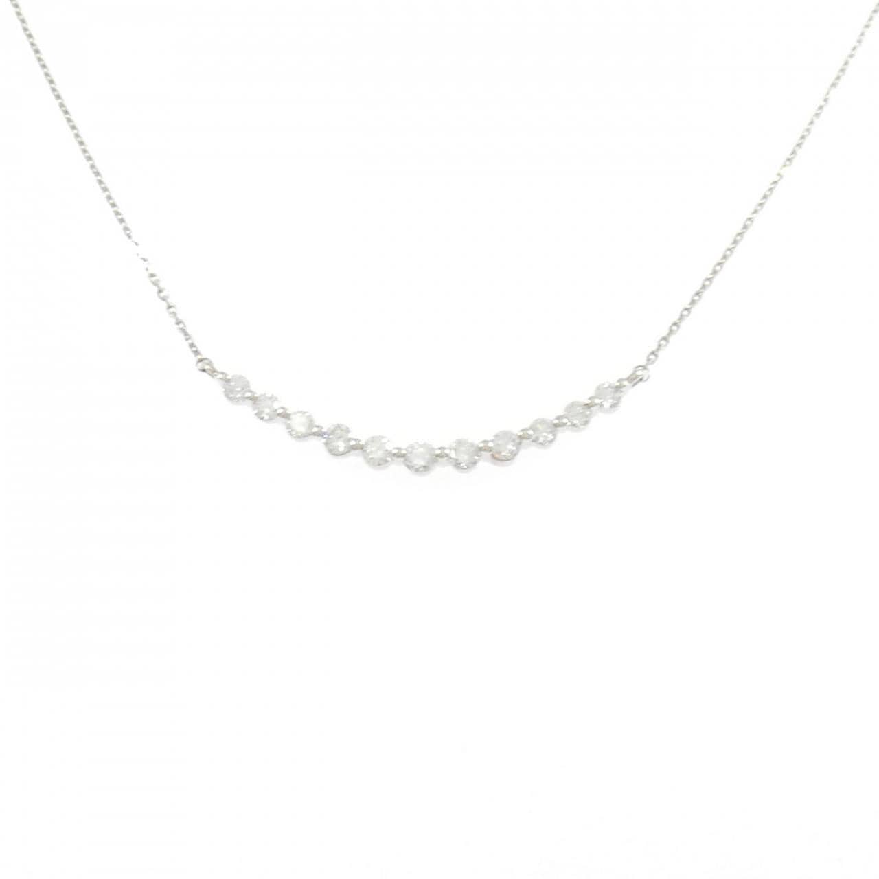 ジーエスティービー ダイヤモンド ネックレス 0.55CT