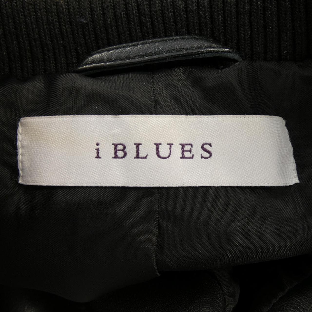 イブルース I BLUES レザーブルゾン