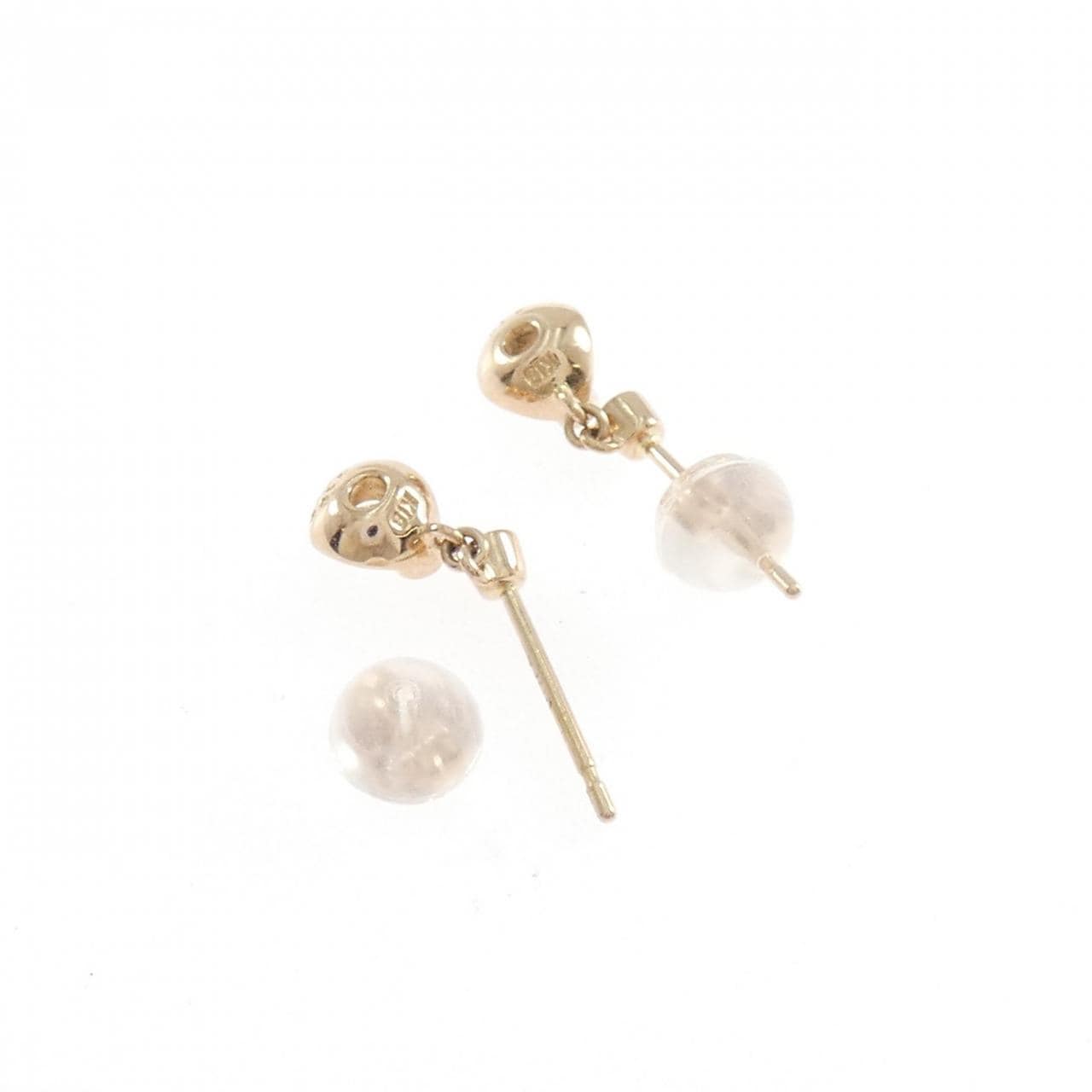K18PG ダイヤモンド ピアス 0.226CT