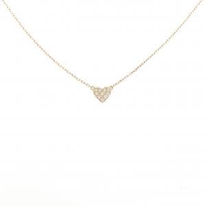 アーカー ハートパヴェ ネックレス 0.05CT