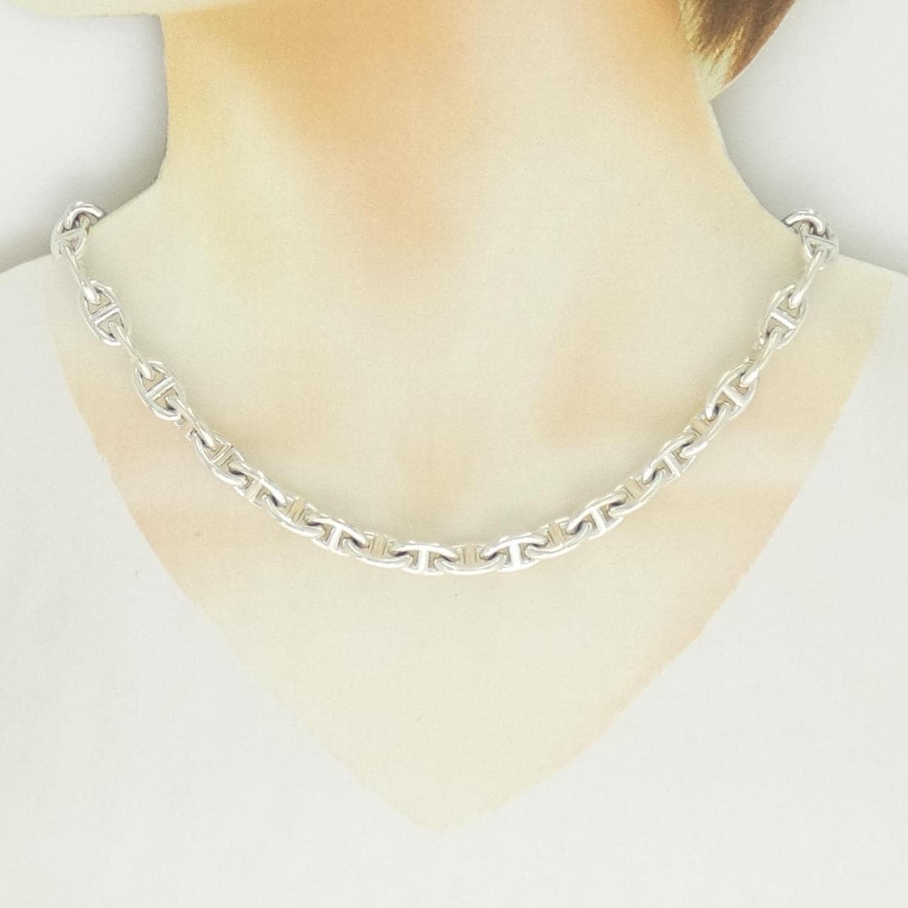 エルメス シェーヌダンクル PM ネックレス