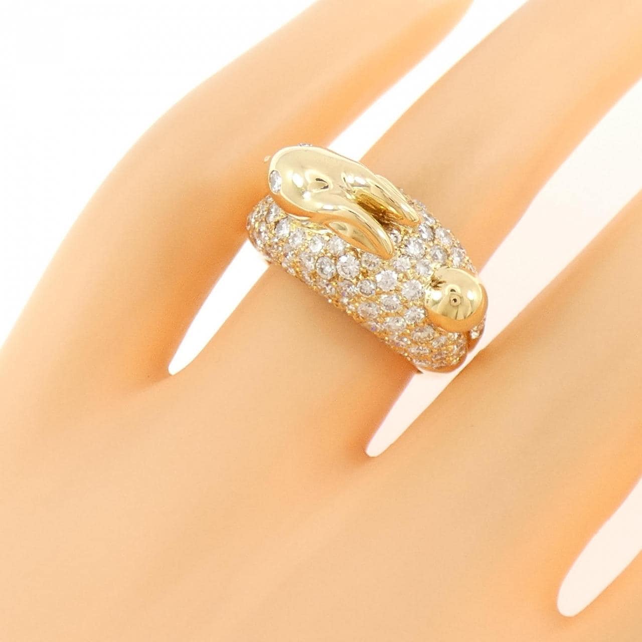 ポンテヴェキオ ダイヤモンド リング 2.35CT