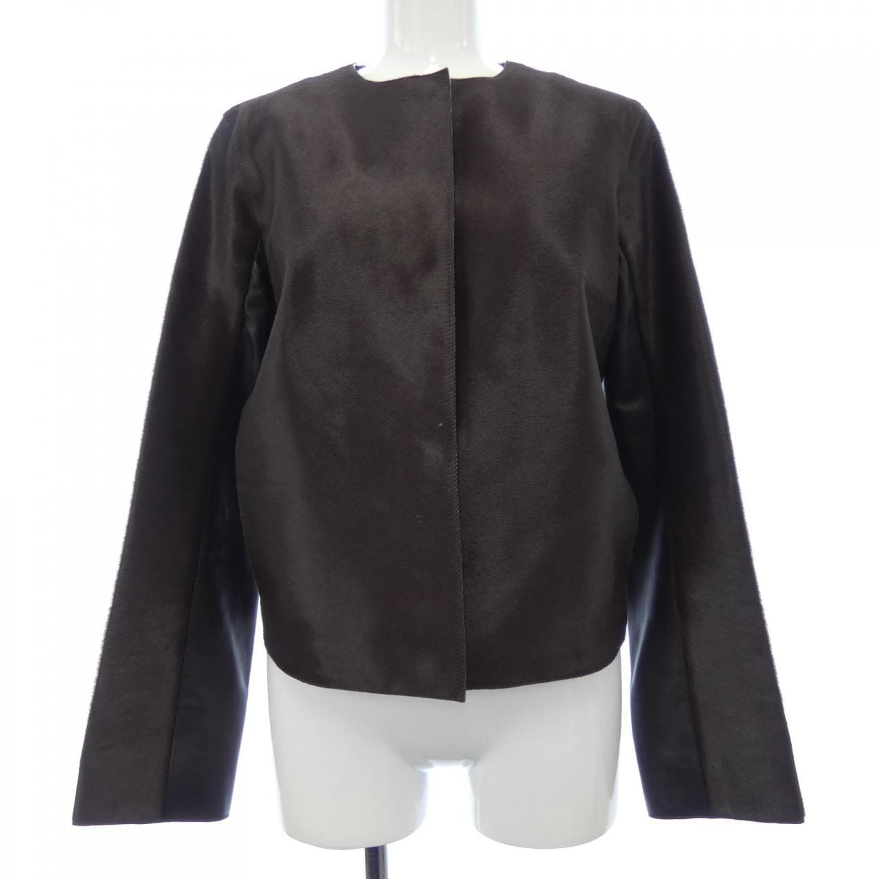 エルメス HERMÈS FASHION 90s ブラック レザージャケット L