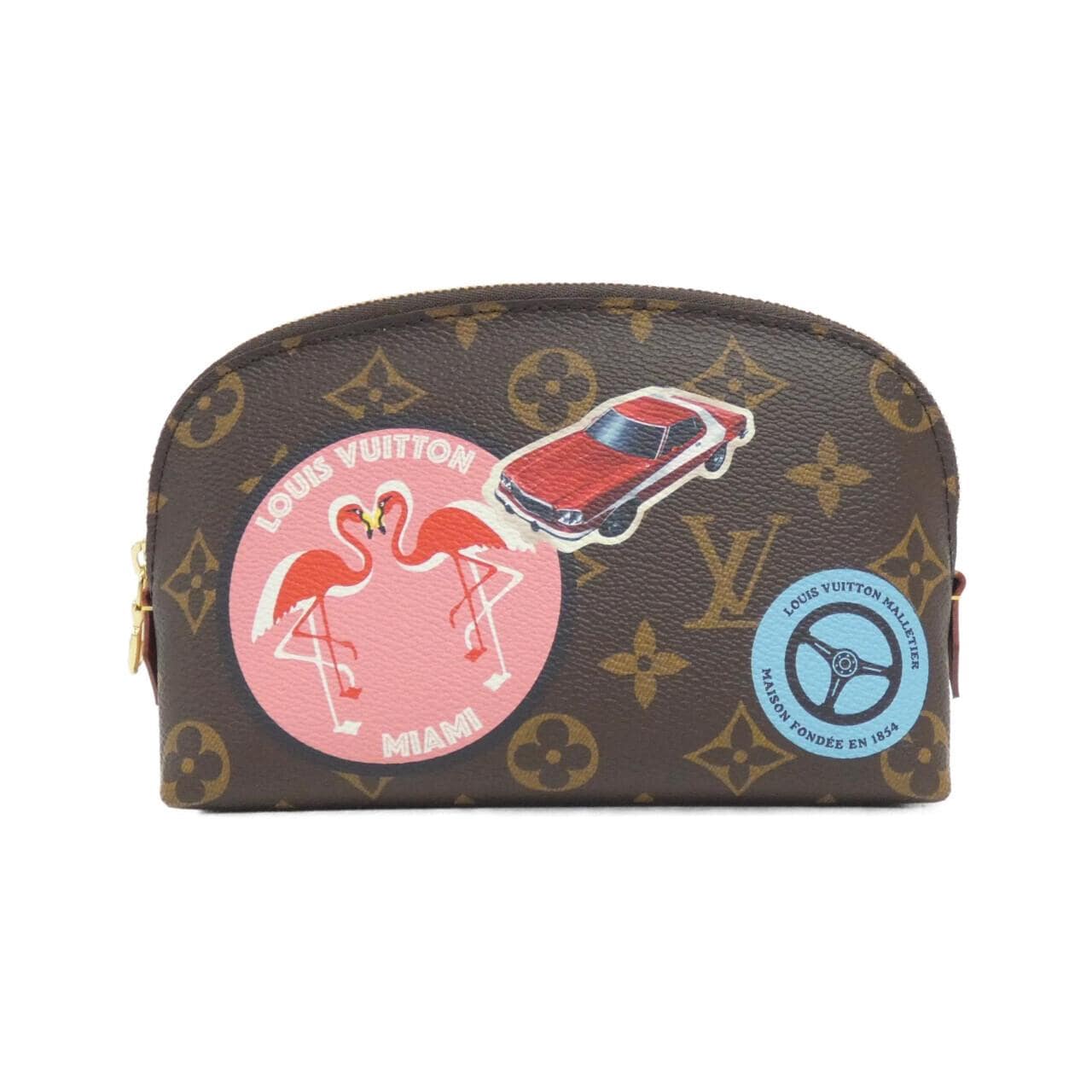 LOUIS VUITTON Monogram World Tour 手拿包化妆包 M41439