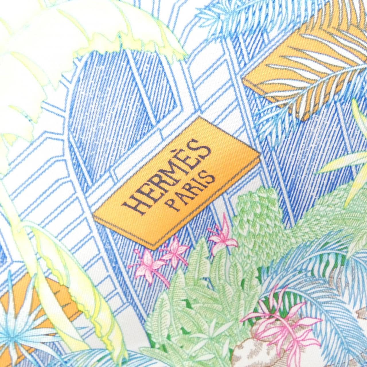 HERMES FAUBOURG TROPICAL Carre 003602S Scarf