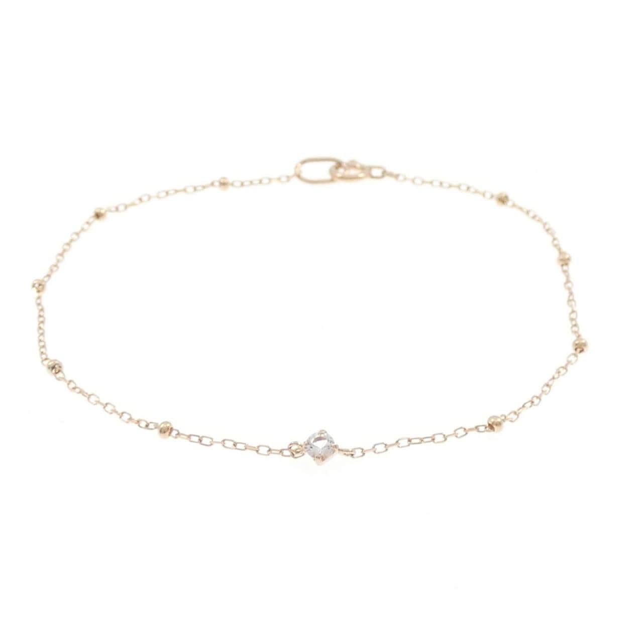 4゜C ホワイトトパーズ ブレスレット