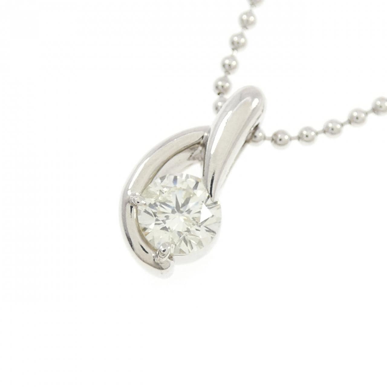 PT900/PT850 ダイヤモンド ネックレス 0.35CT