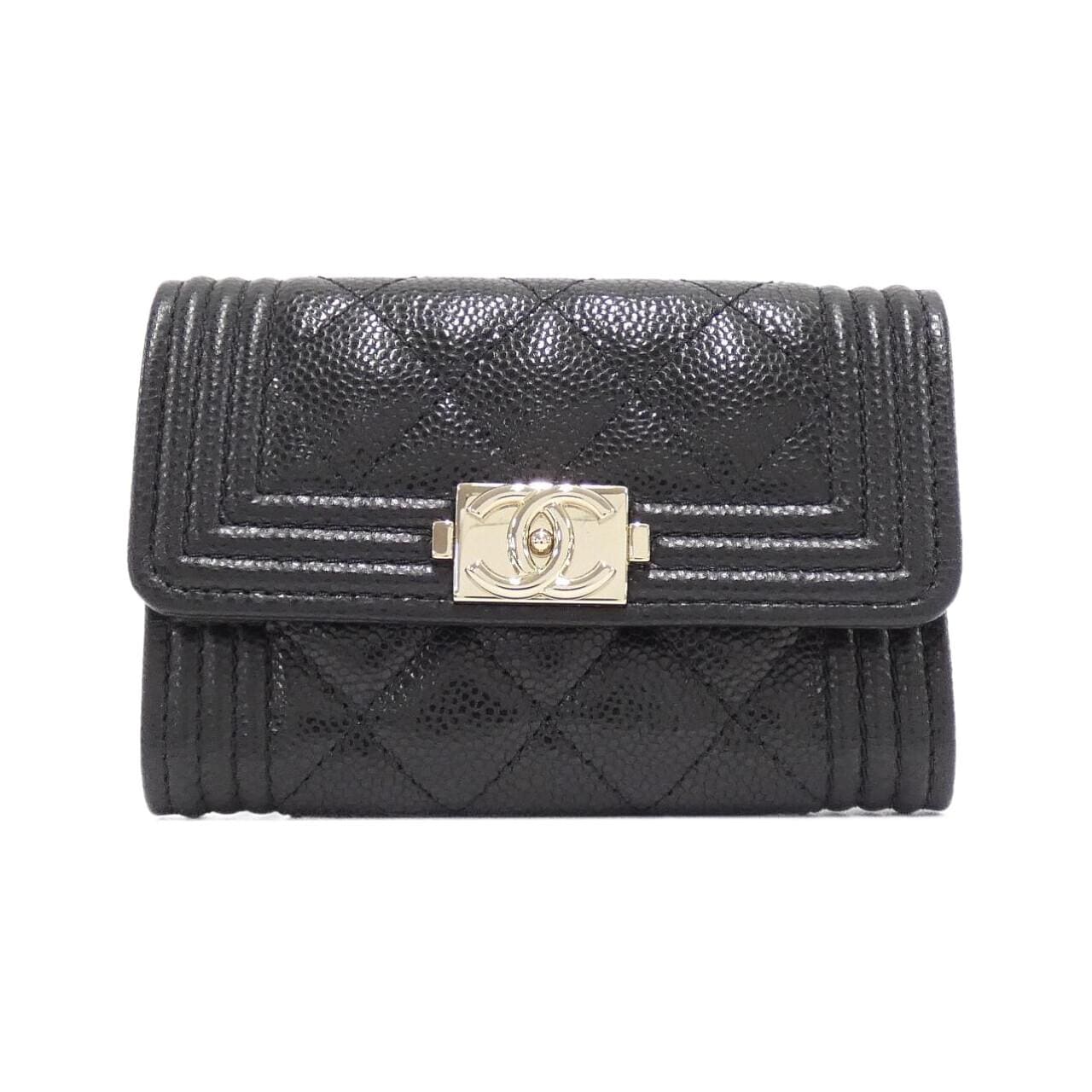 [未使用品] CHANEL Boy CHANEL Line AP4710 卡夾