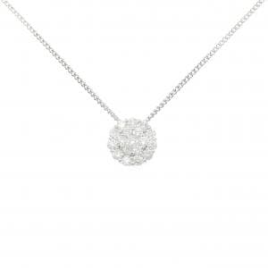 K18WG ダイヤモンド ネックレス 0.70CT
